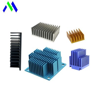 هیت سینک مربعی آنودایز چند منظوره، هیت سینک CNC ضد خوردگی