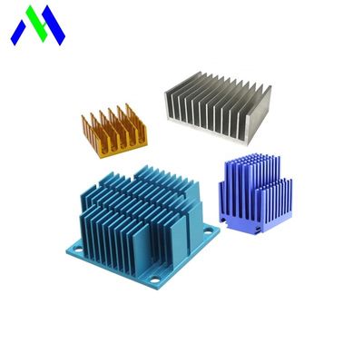 هیت سینک مربعی آنودایز چند منظوره، هیت سینک CNC ضد خوردگی