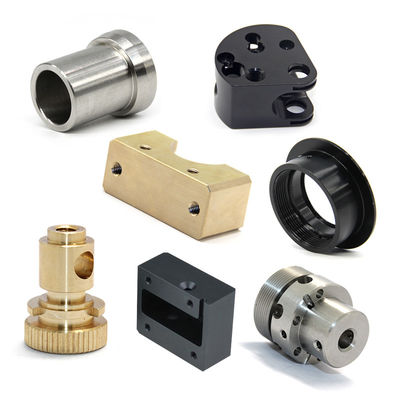سطح آندایز کننده قطعات تراش CNC برنز OEM برای چاپگر سه بعدی