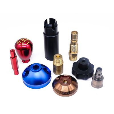 قطعات تراشکاری CNC برنجی آلومینیومی با تحمل ضد خوردگی 0.01 میلی متر