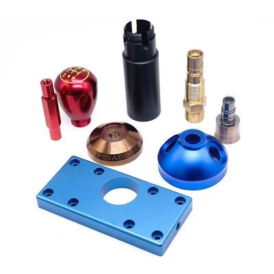 قطعات تراشکاری CNC برنجی آلومینیومی با تحمل ضد خوردگی 0.01 میلی متر