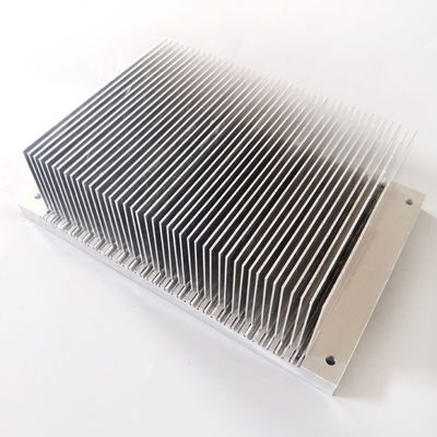 قطعات الکترونیکی هیت سینک آلومینیومی بزرگ ضد زنگ IGBT Pitch 4mm