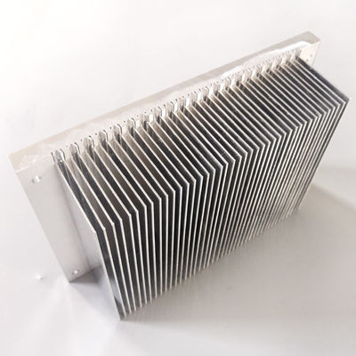 قطعات الکترونیکی هیت سینک آلومینیومی بزرگ ضد زنگ IGBT Pitch 4mm