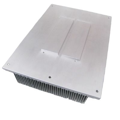 سینک حرارتی TEC عملی آلیاژی، هیت سینک آلومینیومی اکسترود شده نقره ای