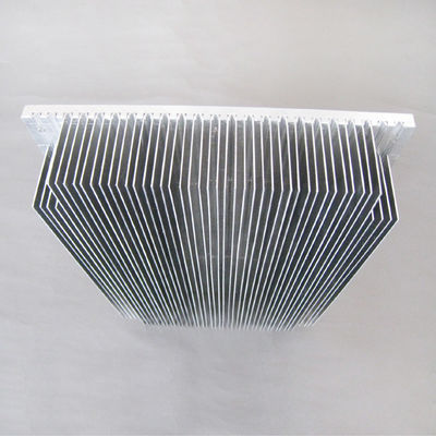 سینک حرارتی TEC عملی آلیاژی، هیت سینک آلومینیومی اکسترود شده نقره ای