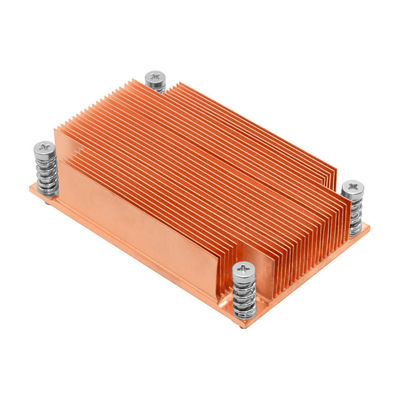 Rectangle Stable Heatsink All Copper Anti Oxidation Multipurpose